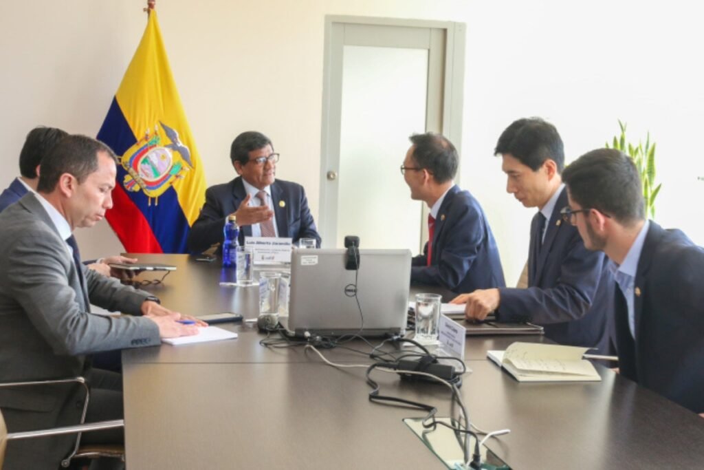 comercial con Corea del Sur