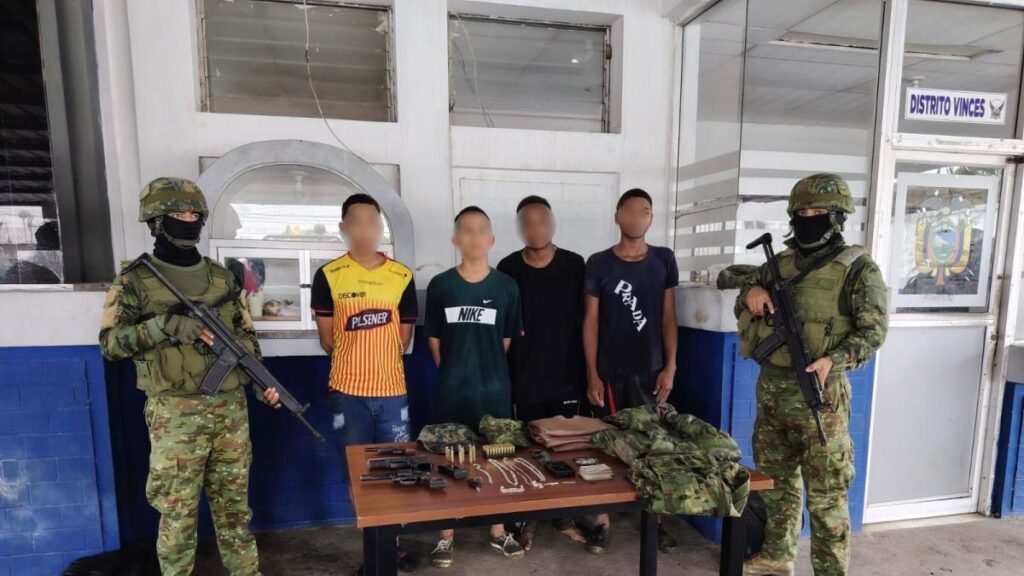 Golpe a Los Choneros en Los Ríos permitió capturar a alias Mellizo y Orejas en Vinces