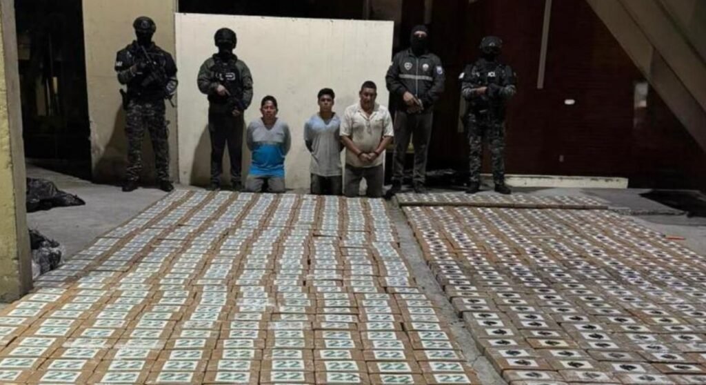 Decomisan 1,4 toneladas de cocaína en La Alborada, Guayaquil