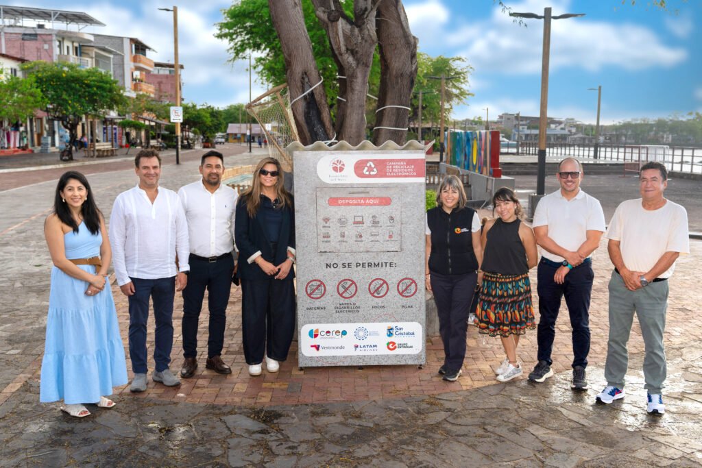 Galápagos libre de e-waste fortalece la gestión responsable de residuos electrónicos