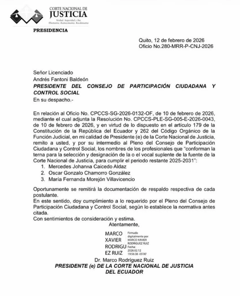 Corte Nacional de Justicia
