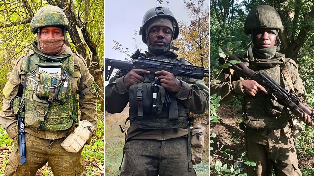 africanos reclutados por Rusia en Ucrania