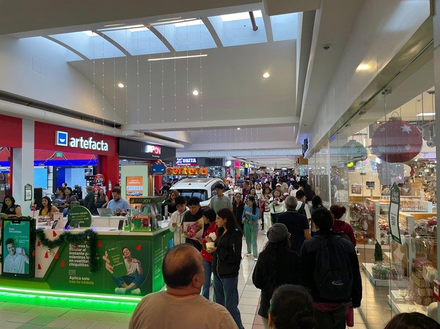 febrero en los malls ecuatorianos