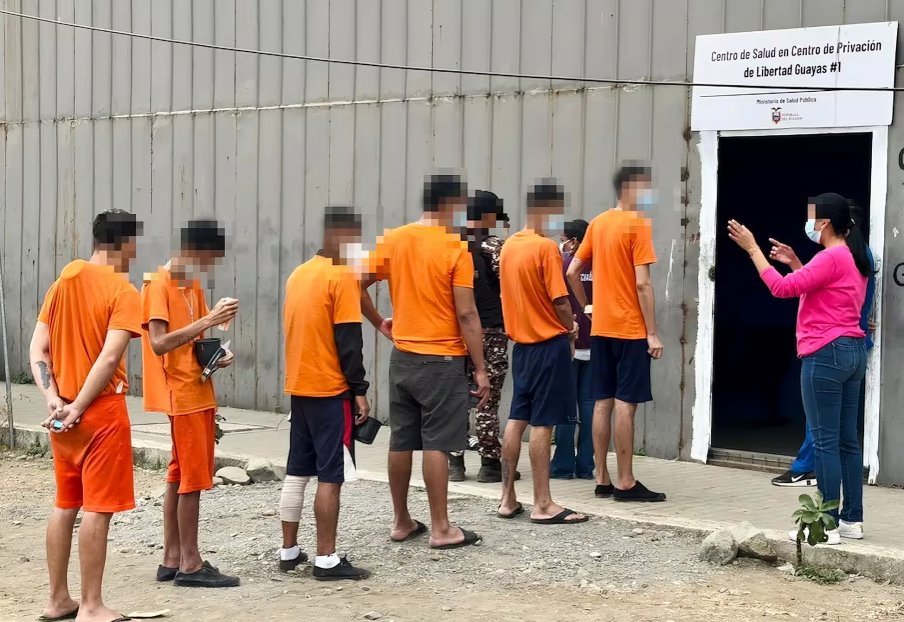 Instalaciones de la Penitenciaría del Litoral donde se denuncian condiciones sanitarias deficientes según organismos de derechos humanos