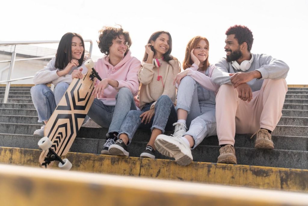 Jóvenes mostrando preocupación, reflejando el aumento de la ansiedad en jóvenes.