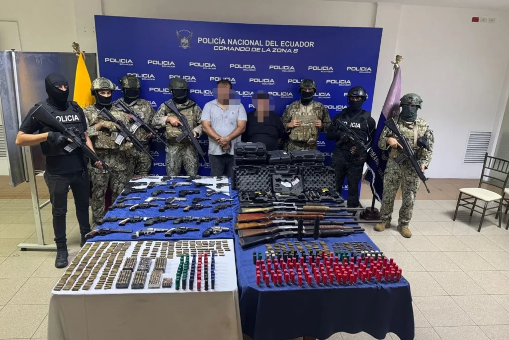 Allanamiento a empresa de seguridad en Guayaquil