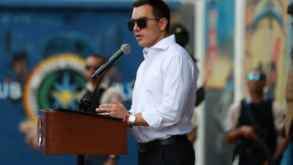 Asesinato en Hospital Teodoro Maldonado y pronunciamiento del presidente Daniel Noboa.