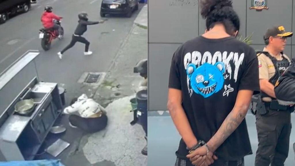 Intento de sicariato en Carapungo con detenidos, arma incautada y motocicleta robada en Quito
