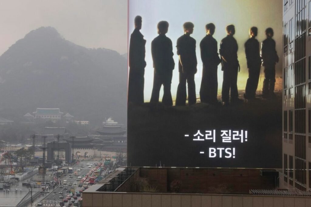 BTS Netflix Seúl Gyeongbokgung concierto