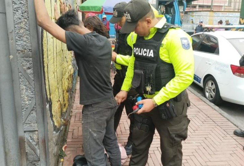 Operativo Apolo en Quito ejecutado en el Distrito Eloy Alfaro con 13 aprehendidos