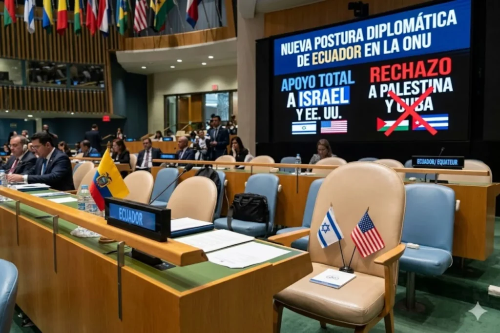 Postura ecuatoriana