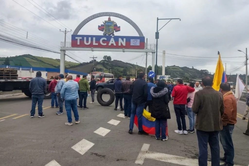 Acceso a Tulcán