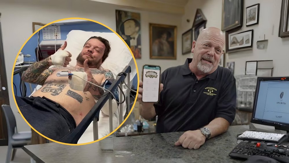Corey Harrison, estrella de Pawn Stars, durante su recuperación tras accidente de motocicleta en México