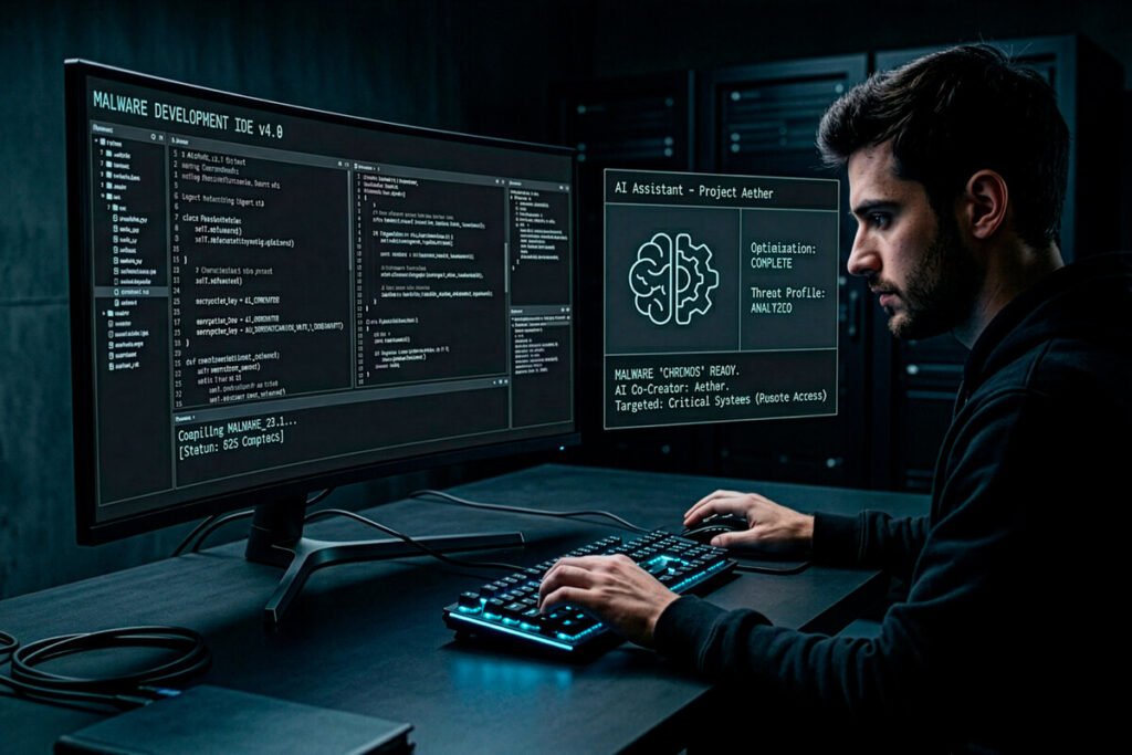 Esquema técnico de VoidLink, el primer malware avanzado desarrollado con IA detectado por Check Point en 2026.