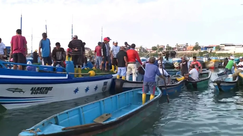 pescadores al borde del colapso