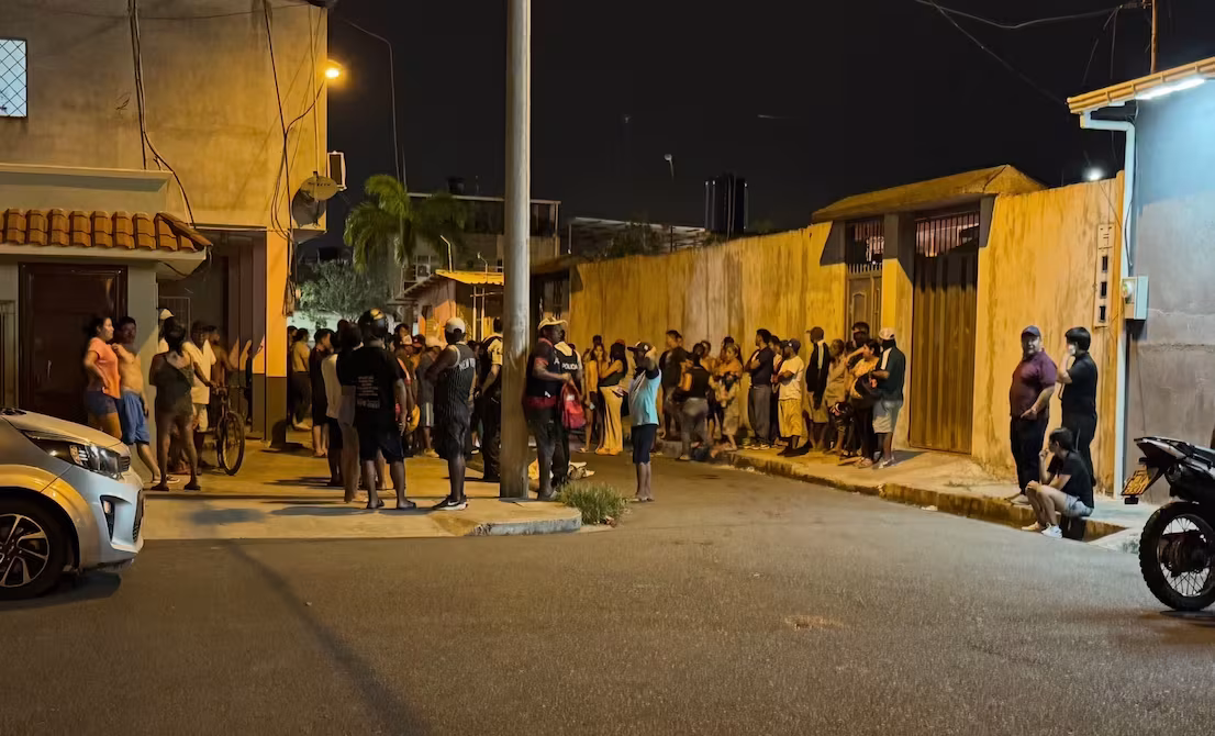 ataque armado en Machala en ciudadela La Florida 4