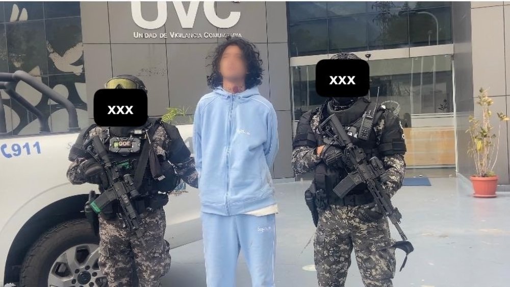 Captura de alias Pilo, líder de Los Lobos detenido en Quito por la Policía Nacional de Ecuador