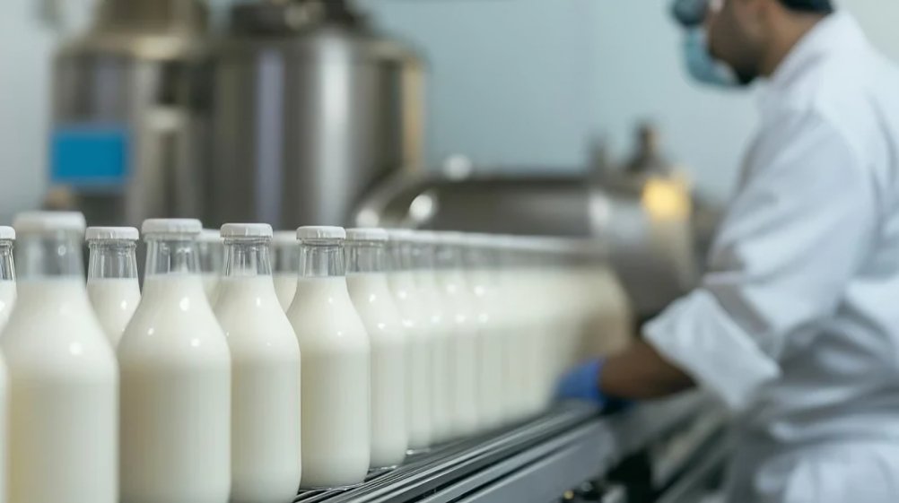 Envases de leche deslactosada en supermercado ecuatoriano afectados por el IVA del 15% a lácteos y pan