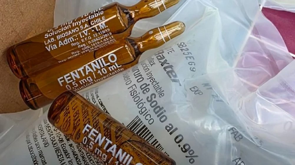 Fentanilo hallado en venta ilegal en la Bahía de Guayaquil, ejemplo de medicina de hospitales públicos vendida clandestinamente