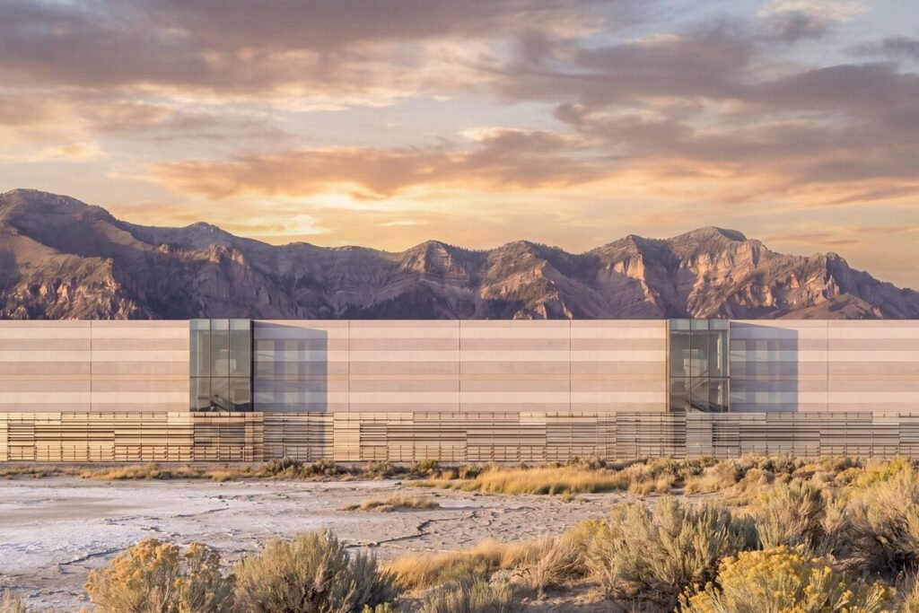 Análisis cartográfico que ilustra la ubicación del proyectado megacentro de datos en Utah y su severo impacto ecológico local.