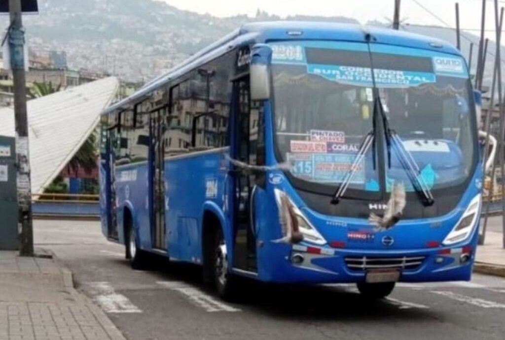 Transportistas en Quito 