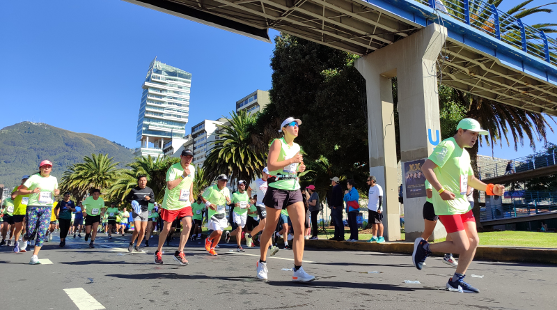 Quito corre hacia el mundo