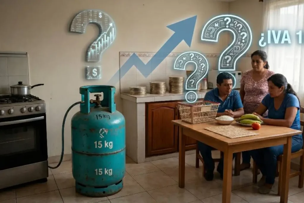 IVA y el precio del gas