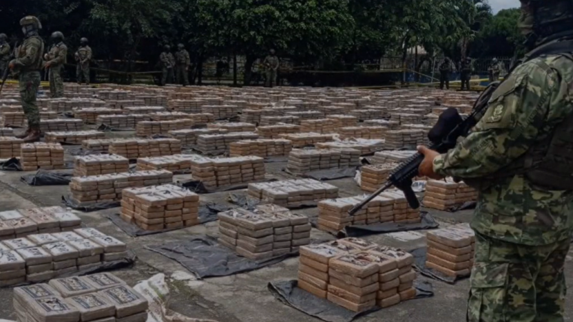 Alias Negro Omar detenido durante operativo militar contra Los Lobos en Guayllabamba