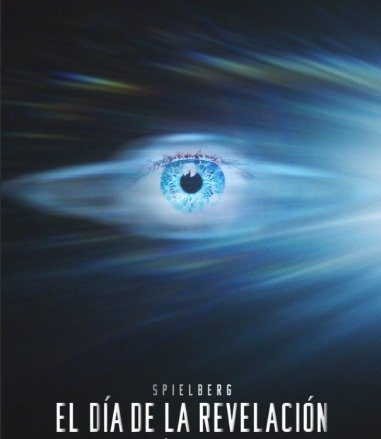 Póster oficial de la película El día de la revelación, dirigida por Steven Spielberg