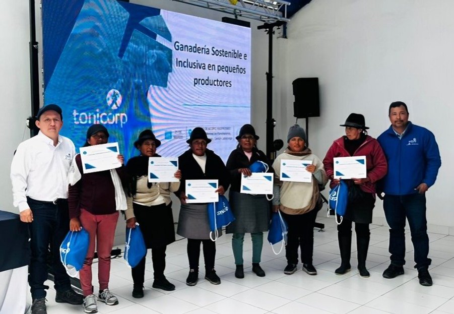 ganadería sostenible en Cotopaxi