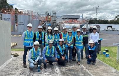 Participantes del programa de formación técnica en construcción impulsado por Imptek Saint-Gobain y la Academia de la Construcción