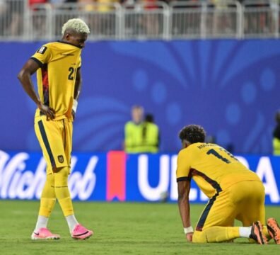derrota de Ecuador en el fútbol
