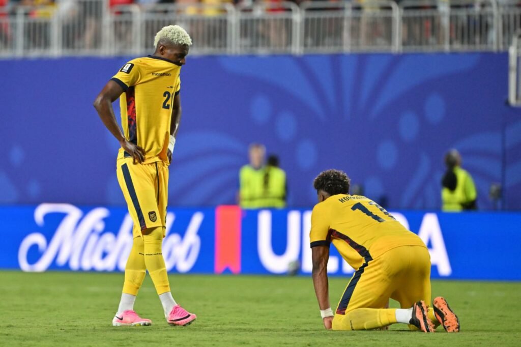 derrota de Ecuador en el fútbol