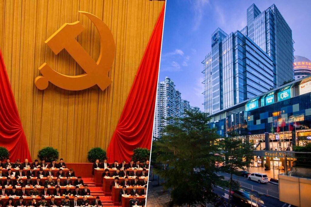 Complejo portuario industrial automatizado que ilustra el crecimiento del sector naval impulsado por el apoyo gubernamental a empresas chinas.