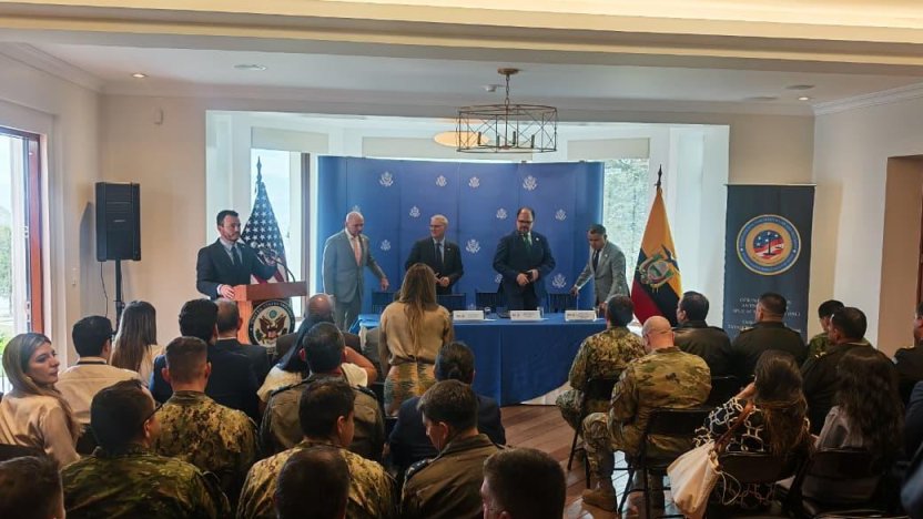 Ecuador y Estados Unidos refuerzan la seguridad