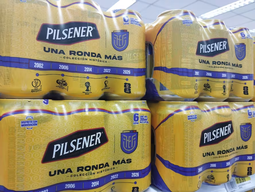 Lista de precios actualizados de cervezas en Ecuador tras reducción del ICE en 2026
