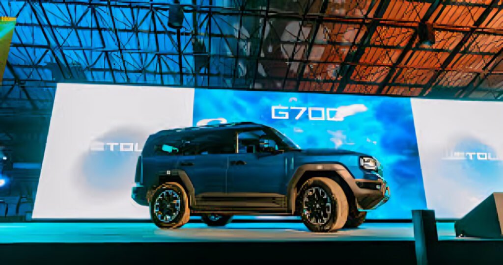 JETOUR G700 SUV todoterreno México en terreno montañoso durante lanzamiento oficial 2026