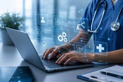 Transformación digital en medicina prepagada en Ecuador, plataformas digitales y atención médica moderna
