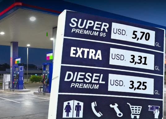precio de los combustibles regulados