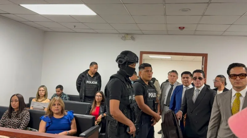 Audiencia preparatoria de juicio del caso Fernando Villavicencio, donde se analiza la presunta autoría intelectual del crimen.