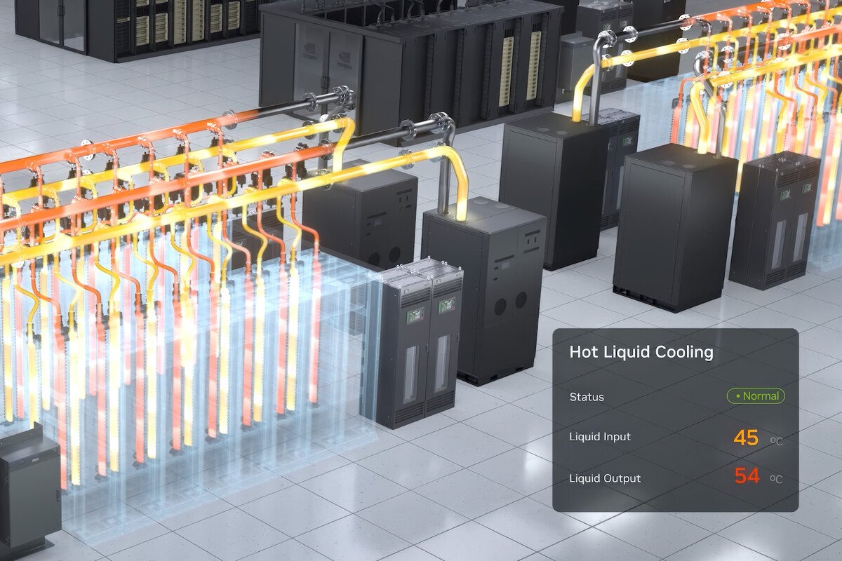 Innovación en infraestructura de IA: NVIDIA adopta la refrigeración líquida a 45°C