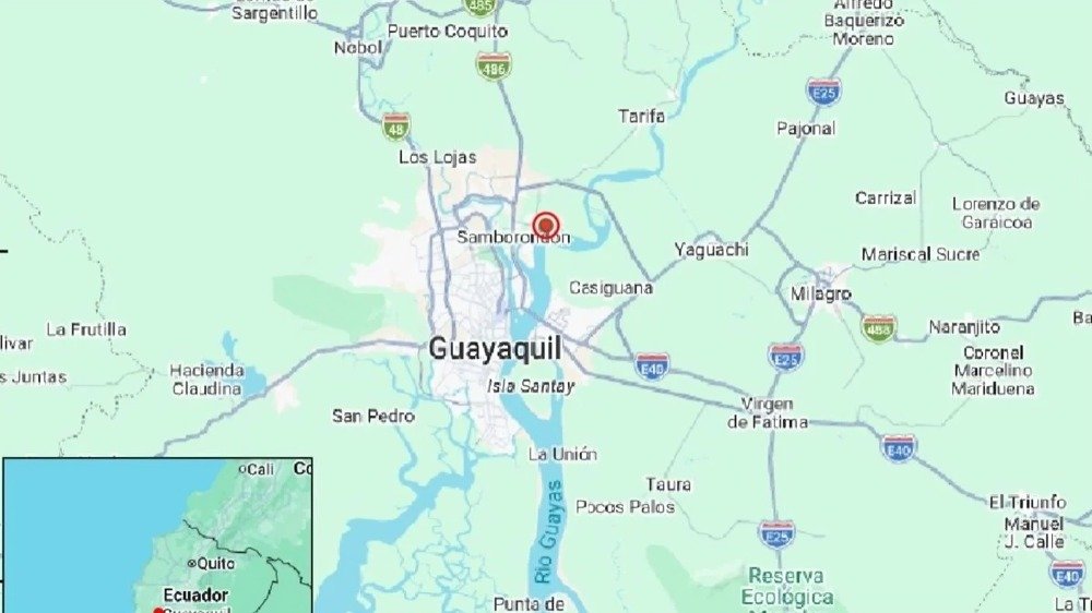 Temblor sacudió Guayaquil