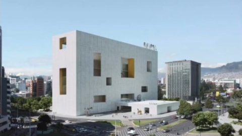 Fachada propuesta para el Museo Nacional del Ecuador en Quito