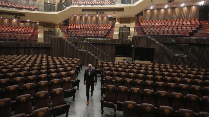 Instalaciones de la Arena USC donde Abelardo De la Espriella se posesionará en Cali.