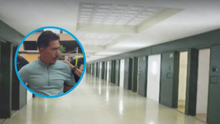 Alias Pipo, Wilmer Chavarría, durante un procedimiento judicial relacionado con su proceso de extradición en España.