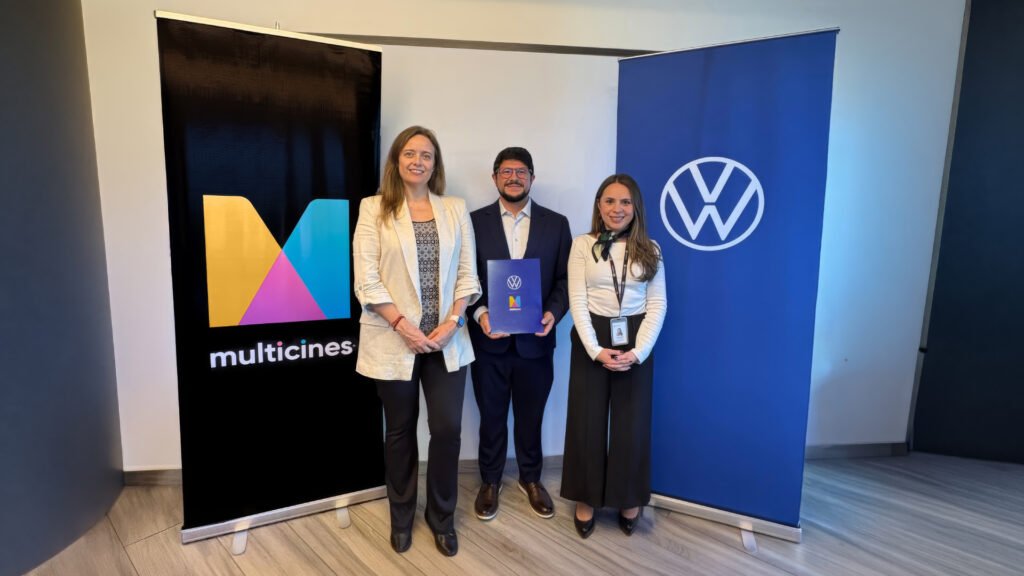 Volkswagen alianza Multicines Ecuador