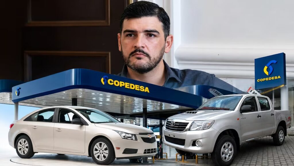 Documentos del caso Triple A con registros de abastecimiento de combustible analizados durante el proceso judicial.