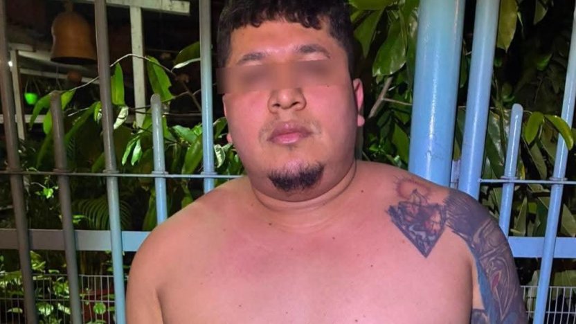 Captura de alias 'Churrón' durante un operativo militar ejecutado por el Ejército en el sector de La Alborada, en Guayaquil.