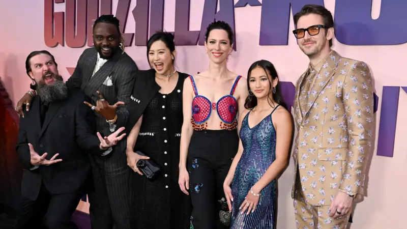 Kaylee Hottle, actriz de Godzilla vs. Kong, durante una aparición relacionada con la franquicia cinematográfica.