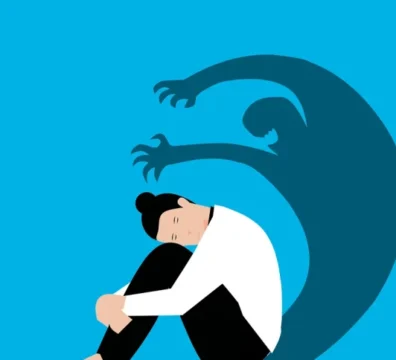 Joven reflexionando en un entorno tranquilo, representando las dificultades para comprender y medir los problemas de salud mental